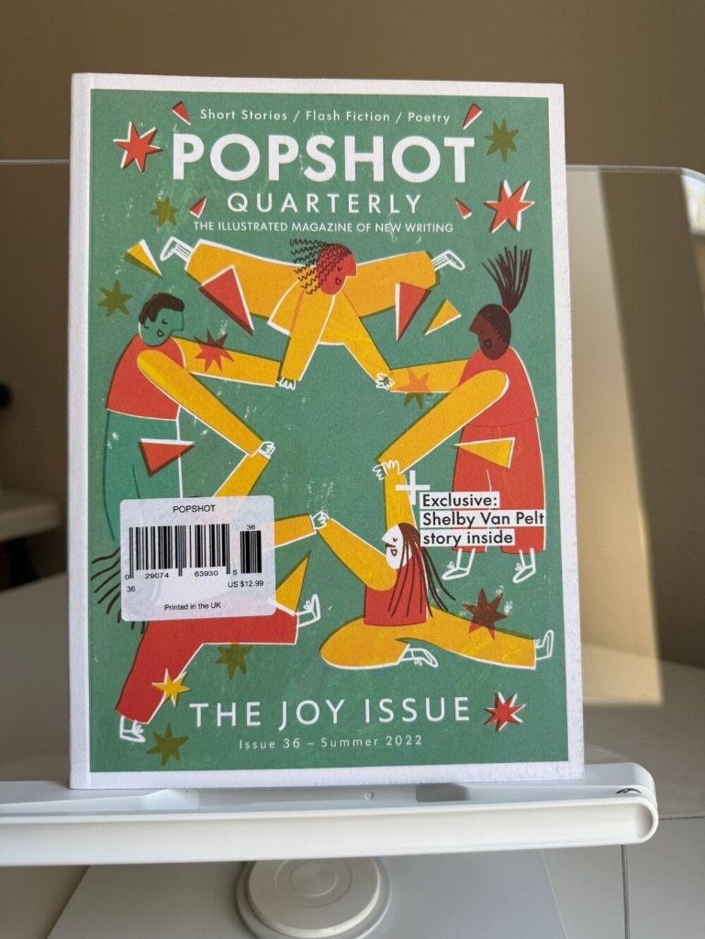 Popshot Quarterly Issue 36 Joy 2022 Illustrated Literary Magazine UK